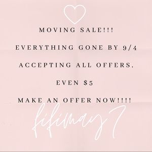 SERIOUSLY EVERYTHING MUST GO